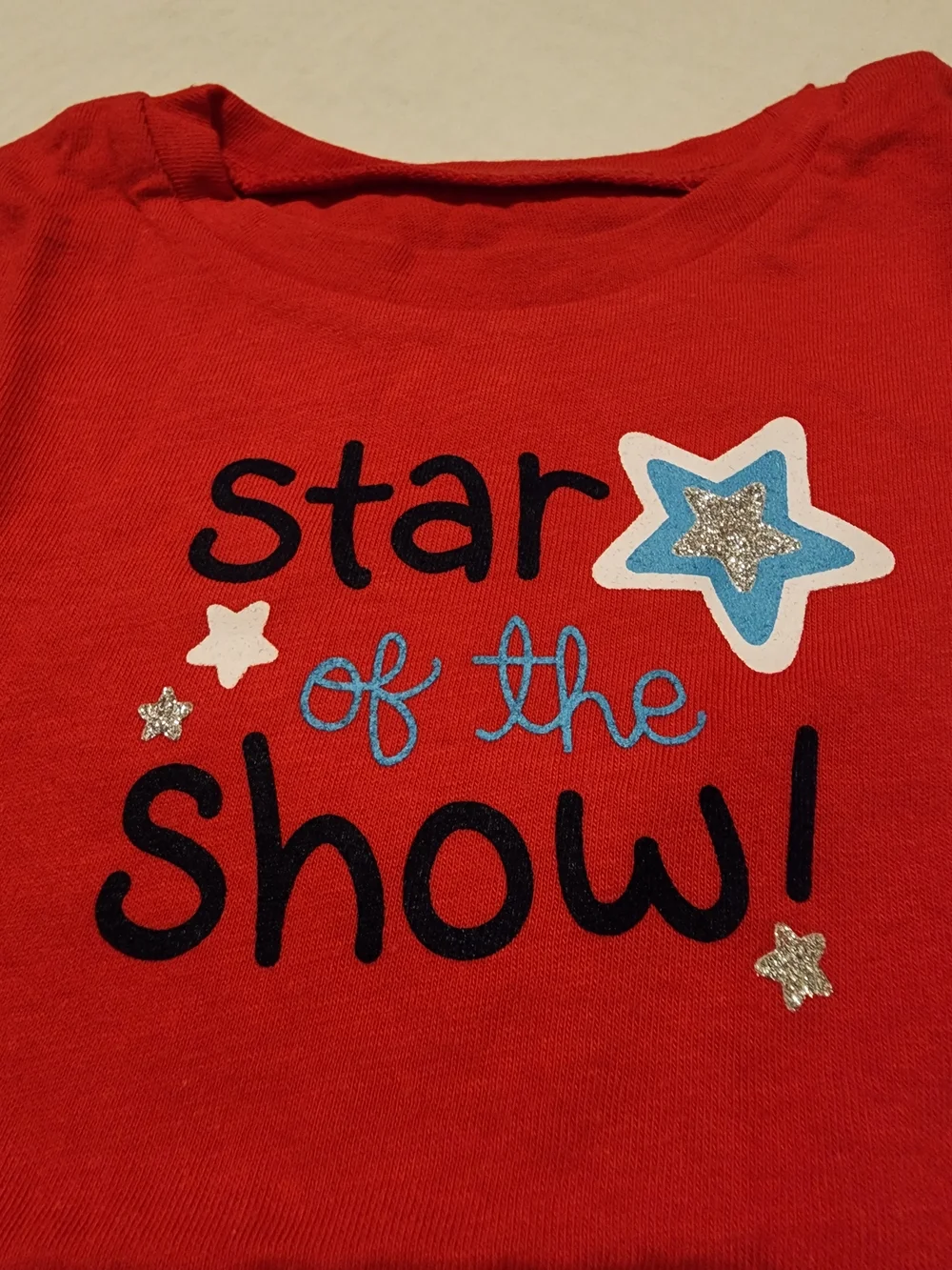 jumping beans Red & White Short Sleeve Tees with Star and Flag Prints - Picture 3 of 6